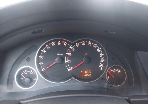 Opel Meriva cena 10999 przebieg: 225859, rok produkcji 2007 z Mielec małe 92